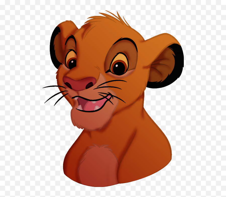 King Lion Simba Cartoon Mammal Free Hd - Lion King Happy Simba Png,Simba Png