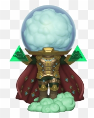 Marvel Mysterio Transparent Background - Funko Pop Spiderman Misterio Png,Mysterio Png