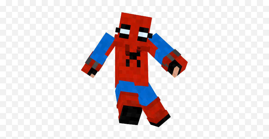 Spider - Man Homecoming Homemade Suit V2 Nova Skin Skins De Minecraft Spiderman Homecoming Png,Spider Man Homecoming Png