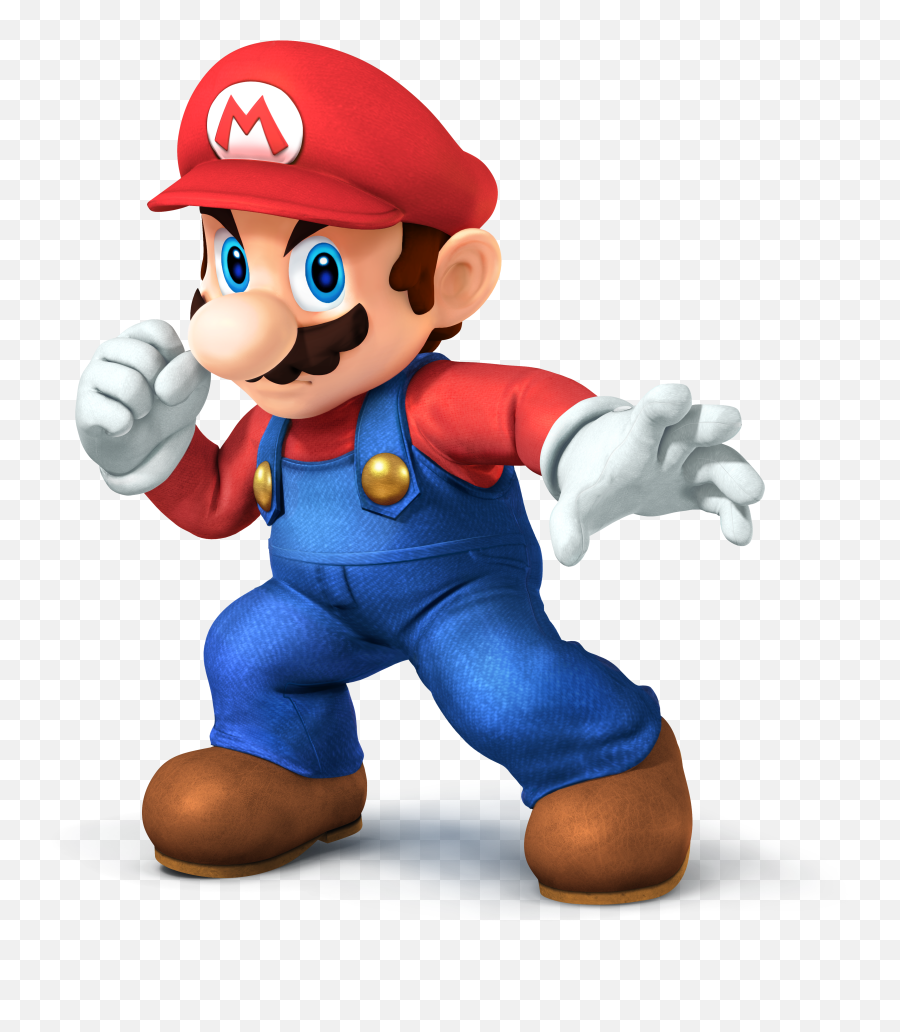 Free Mario Pixel Png Download Clip Art - Mario En Super Smash Bros,Pixel Mario Transparent