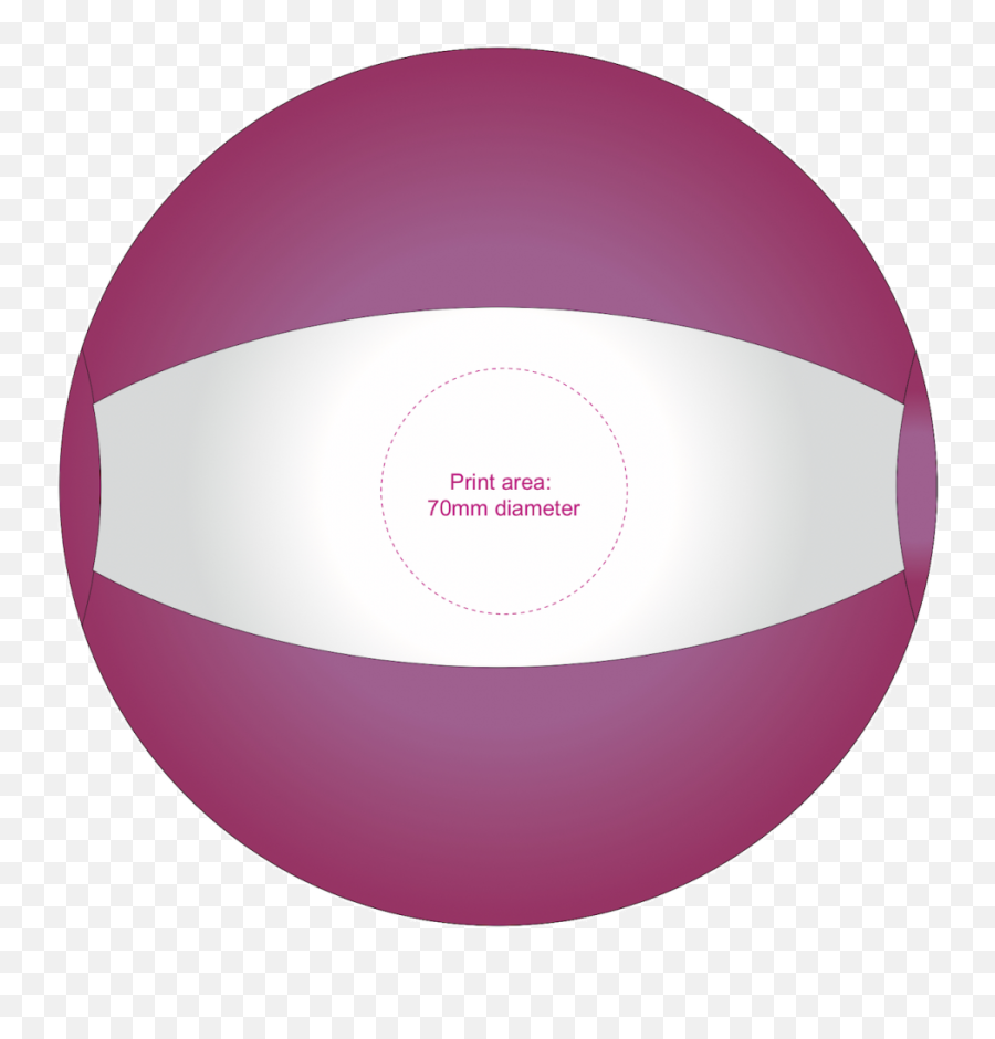 Printed Beach Ball - Sphere Png,Beach Balls Png