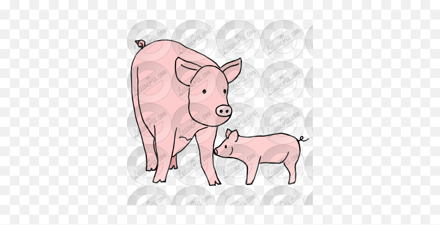 Pigs Picture For Classroom Therapy Use - Great Pigs Clipart Clip Art Png,Pigs Png
