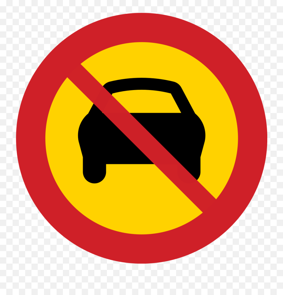 No Parking Sign Clip Art - No Entry For Vehicle Png,Banned Png