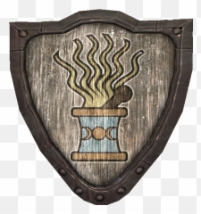Alchemists - Skyrim Alchemy Shop Sign png