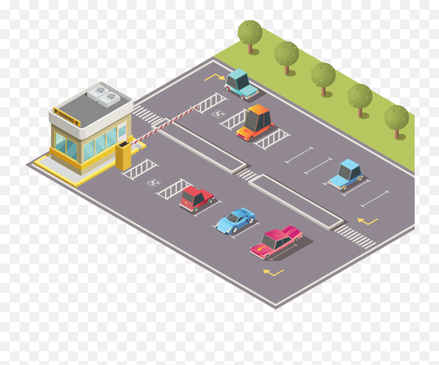 Openspot - Parking Lot Png,Parking Png