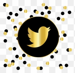 Email Mail Gmail Social Media Icons - Black And Gold Instagram png