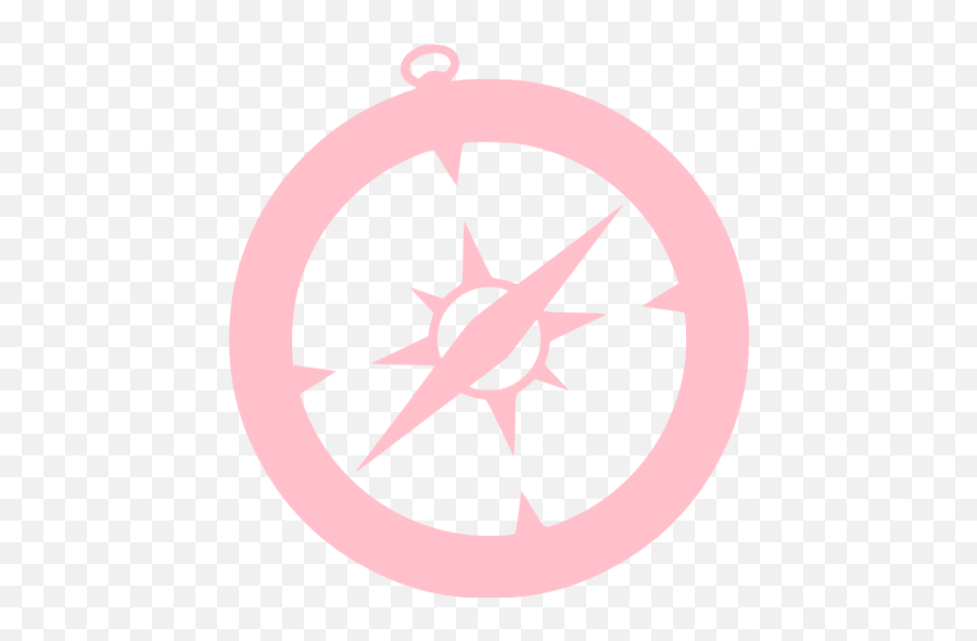 Pink Safari 2 Icon - Free Pink Browser Icons Light Pink Safari Logo Png,Safari Logo