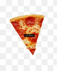 Pepperoni Transparent Slices - Pizza Png