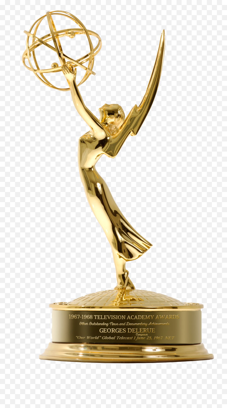 Download Featured Image - International Emmy Award Statue Png,Academy Award Png