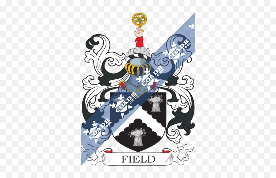 Field Family Crest Coat Of Arms And Name History - Coat Of Arms Family Motto Png,3 Png