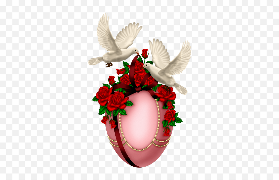 Download El Doves N Egg Red - Pigeons And Doves Png Image Rose,Doves Png