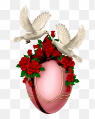 Download El Doves N Egg Red - Pigeons And Doves Png Image Rose,Doves Png