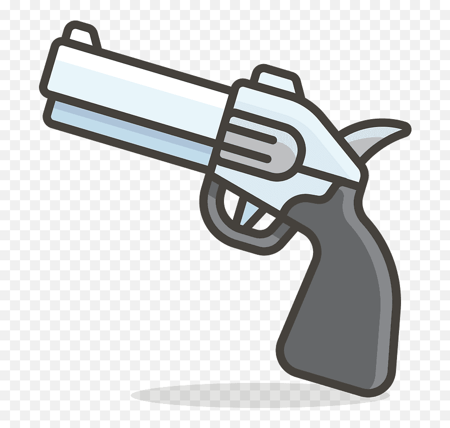 Pistol Emoji Clipart Free Download Transparent Png Creazilla - Transparent Background Gun Png Clipart,Gun Clipart Png