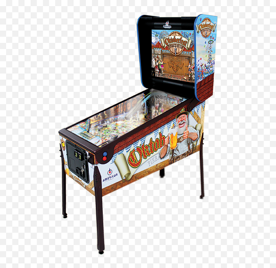 Arcade Heroes U0026 Pinball Releases For 2019 - Arcade Heroes American Pinball Oktoberfest Png,Arcade Machine Png