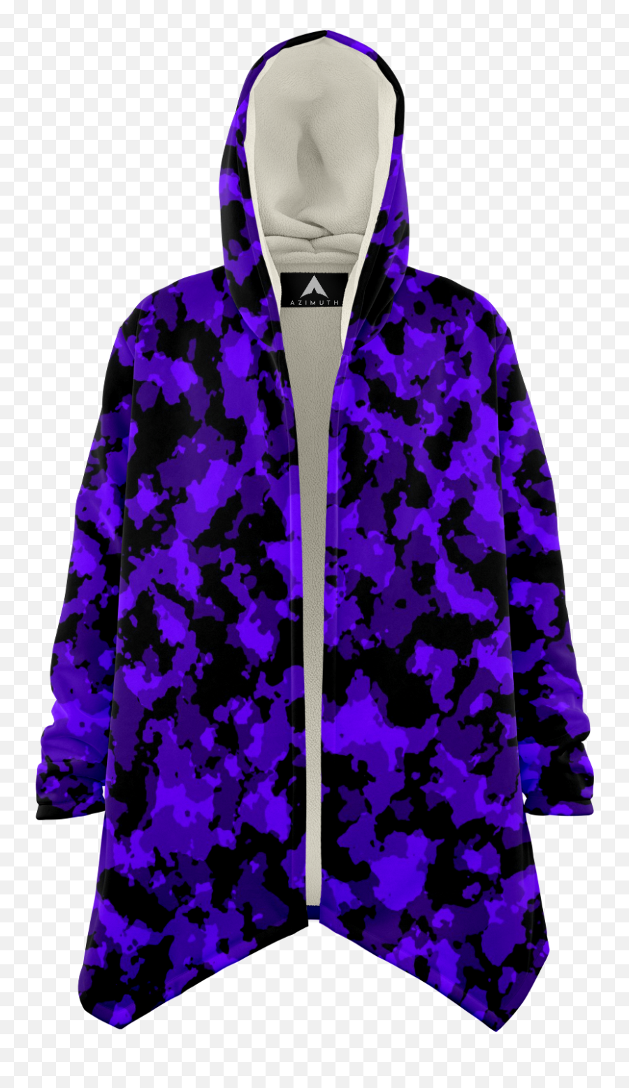 Psychedelic Waves Colorful Edm Rave Festival Sherpa Lined Png Cloak