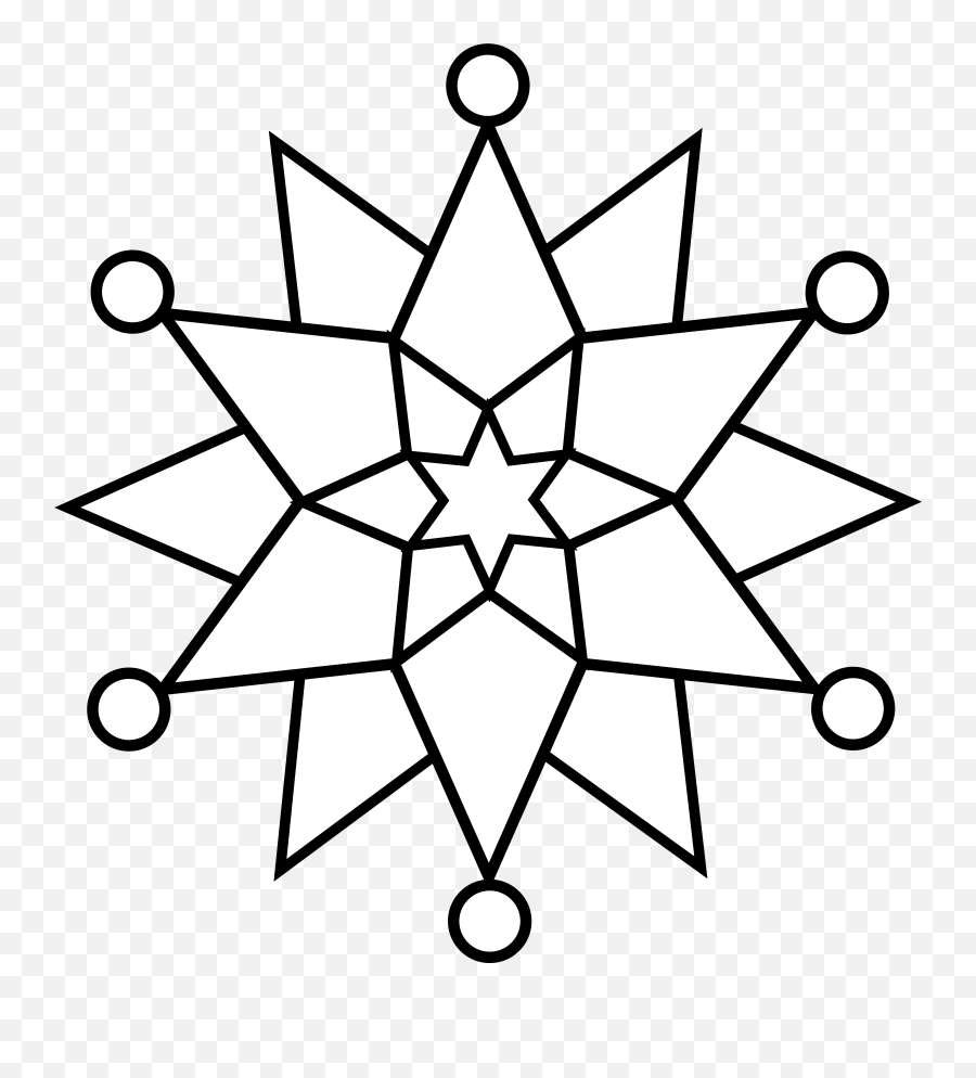 Download Snowman Black And White Snowflake - Christmas Designs To Draw Png,White Snowflakes Png