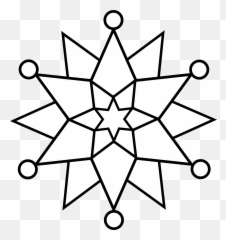 Download Snowman Black And White Snowflake - Christmas Designs To Draw png