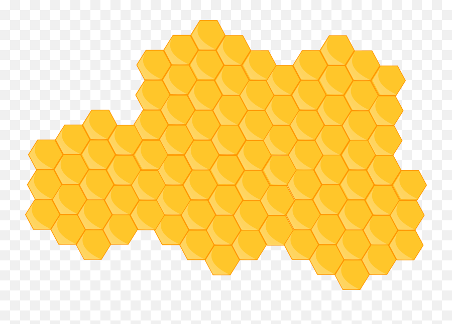 Free Hexagonal Hexagon Images - Honeycomb Beehive Clipart Png,Transparent Hexagon Pattern
