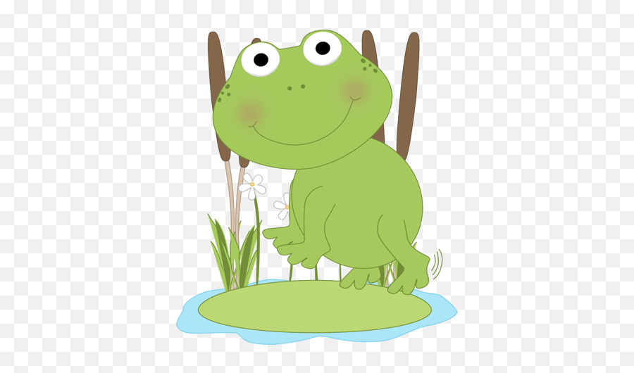 Frog - My Cute Graphics Frog,Lily Pad Png