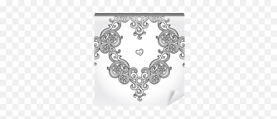 Vector Seamless Border In Victorian Style Element For Design Wall Mural U2022 Pixers - We Live To Change Decorative Png,Victorian Border Png