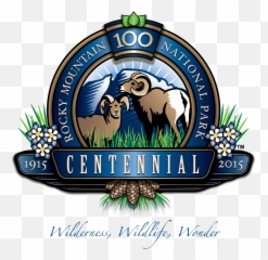 Download Hd Centennial Logo - Rocky Mountain National Park Png,Asap Rocky Logo