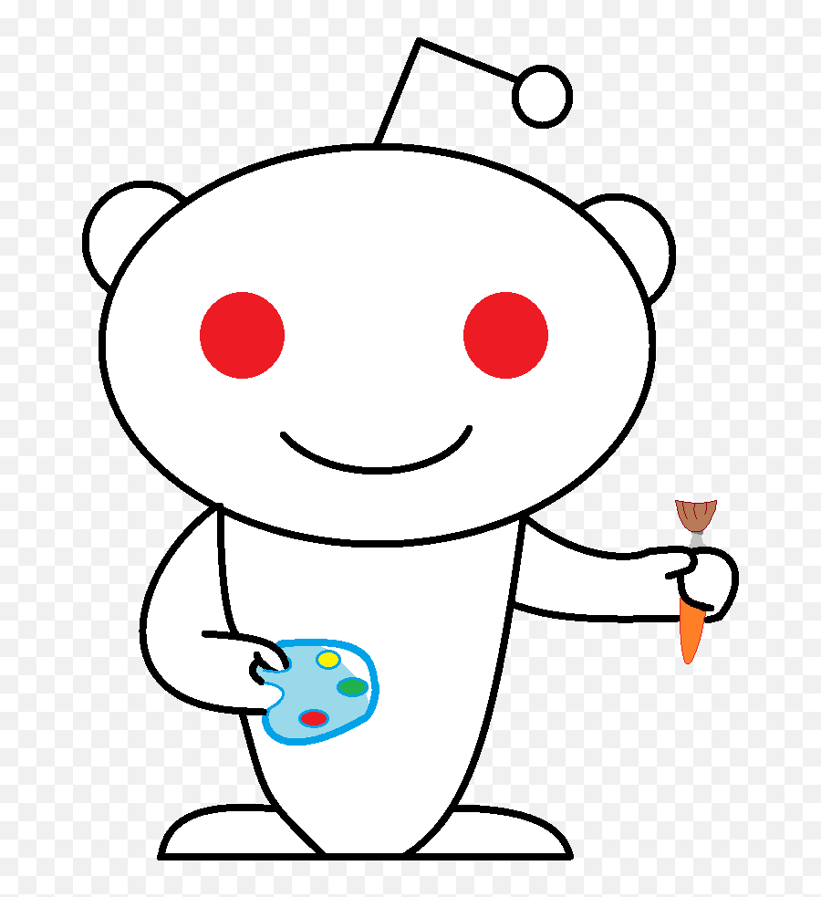 Heres A Snoo I Made In Ms Paint And - Dot Png,Mspaint Transparent
