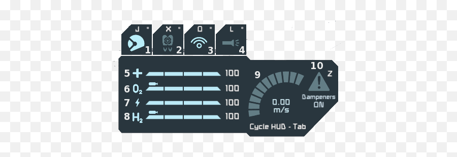 Hud Space Engineers Wiki Fandom - Measuring Instrument Png,Icon Energy Bar Light