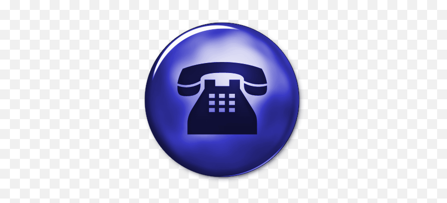 Glossy - Bluebuttoniconbusinessphonesolid U2013 We Are Real Telephone Png,Business Phone Icon