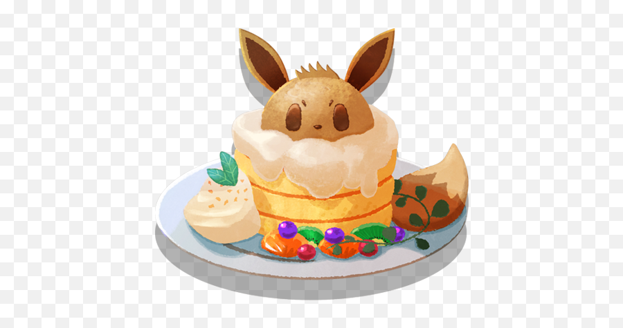 Pokémon Café Mix - Cafe Mix Eevee Pancakes Png,Restaurant Icon Game