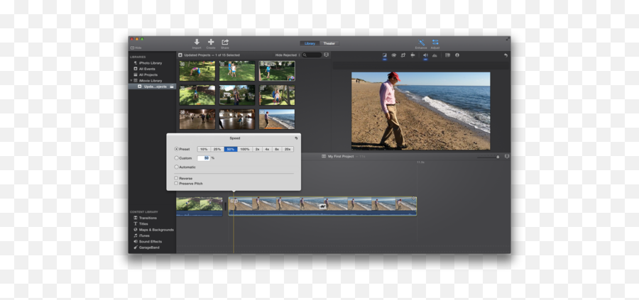 Imovie For Mac And Ios - There A Back Button On Imovie Png,Imovie App Icon