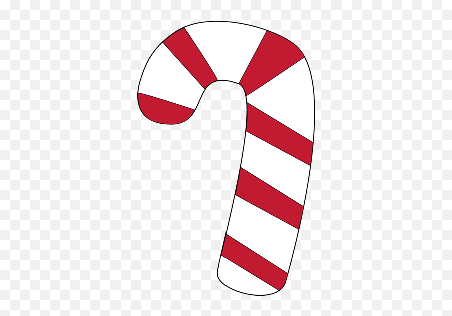 Candy Cane Clip Art U0026 Look - Clipartlook Red And White Candy Cane Png,Candycane Png