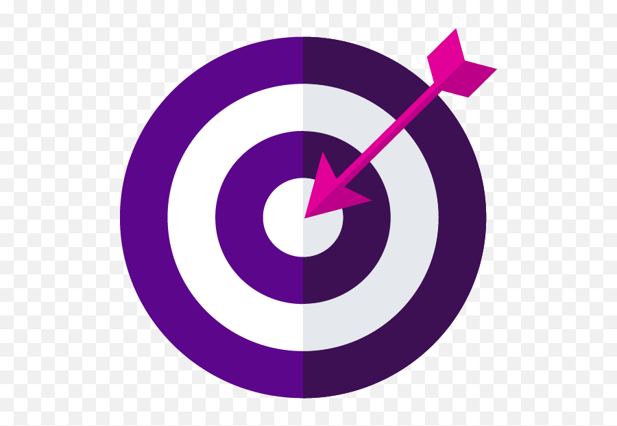 Bullseye Png - Clipart Bullseye Purple,Focused Icon
