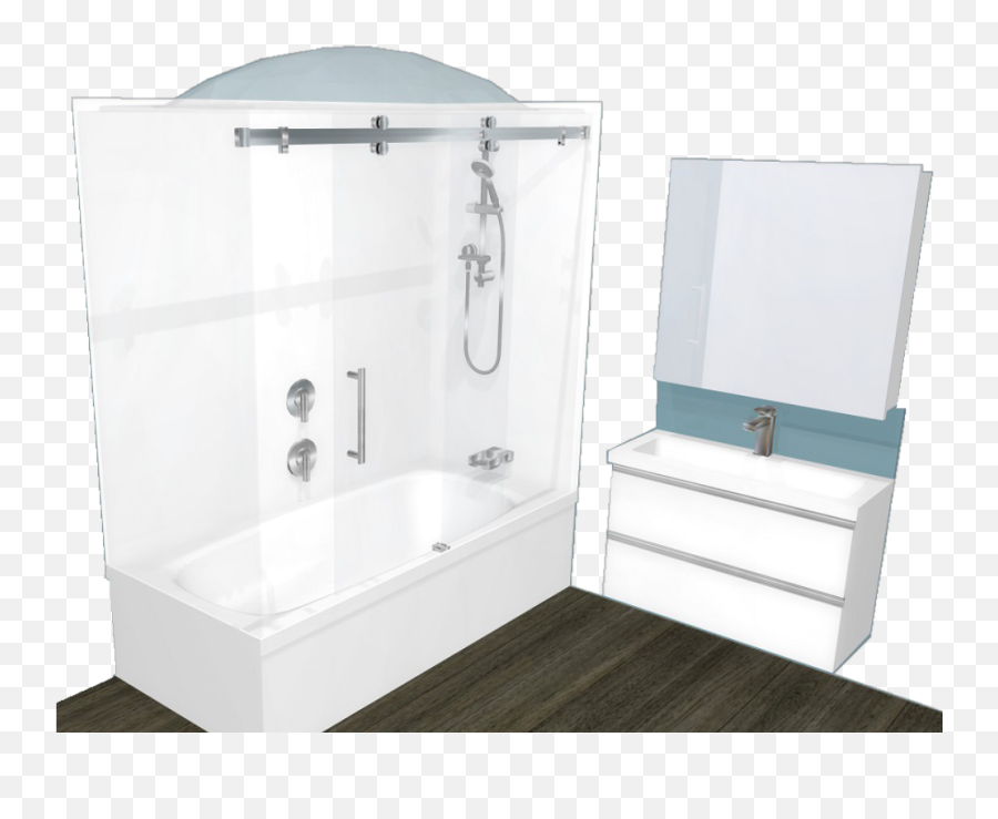 Bath Dome From Steam Stopper - Stop Bathroom Condensation Bathroom Png,Transparent Bathtub