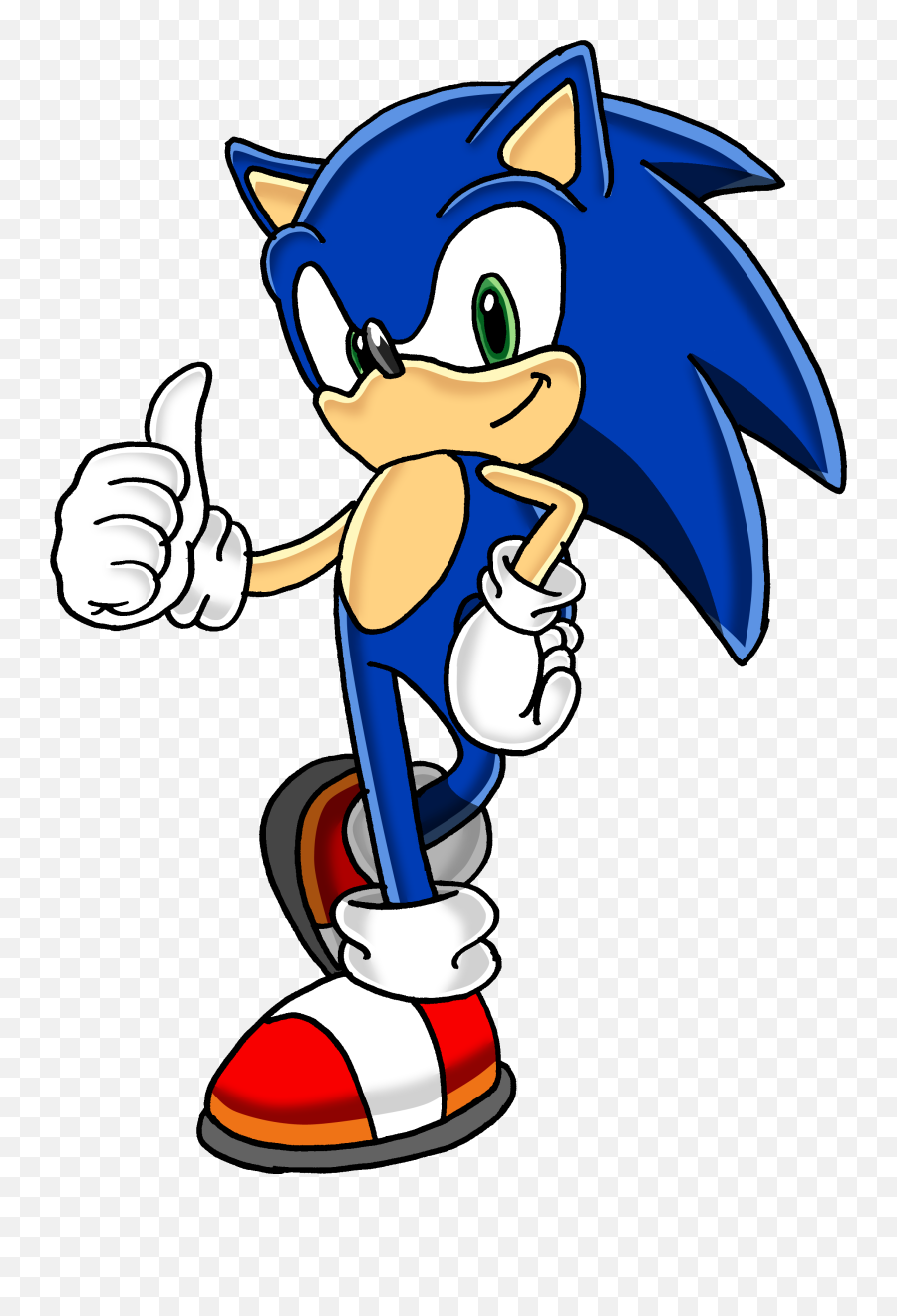 Sonic Hedgehog Blue Ok Transparent Png - Sonic The Hedgehog Ok,Sonic The Hedgehog Transparent