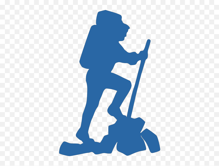 Hiker Png Svg Clip Art For Web - Download Clip Art Png Backpacker Silhouette,Snow Shovel Icon