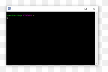 Terminals - MSYS2 Empty png