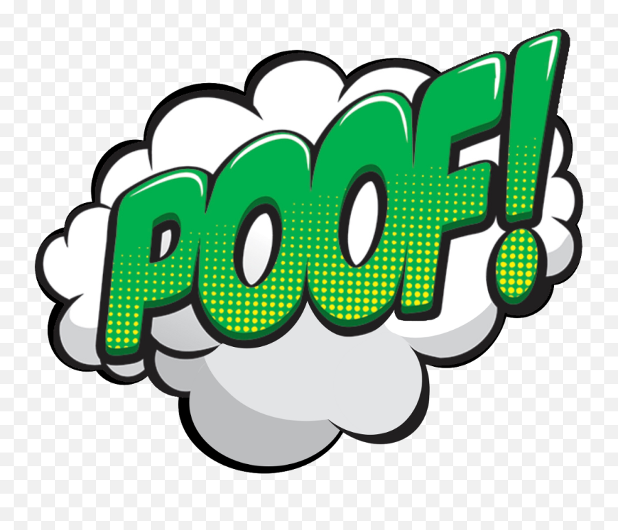 Poof Sticker - Poof Png,Poof Png
