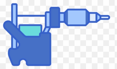 Tattoo Machine - Free construction and tools icons Horizontal png