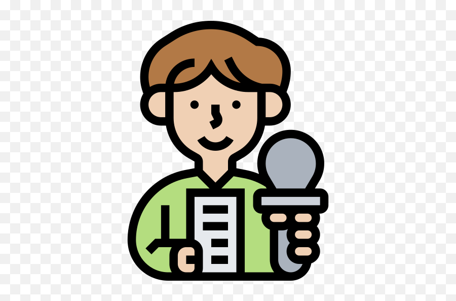 Journalist - Free User Icons Journalism Png,Journalist Icon
