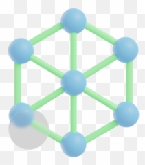 Network Icon - Download in Colored Outline Style Dot png