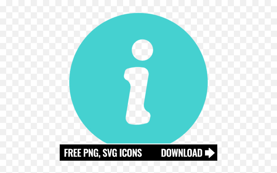 Free Information Icon Symbol Png Svg Download - Dot,Info Icon Svg