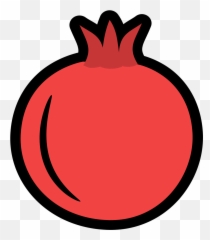 Food Health Mythology Pomegranate Icon - Oval Shaped Objects Clipart png