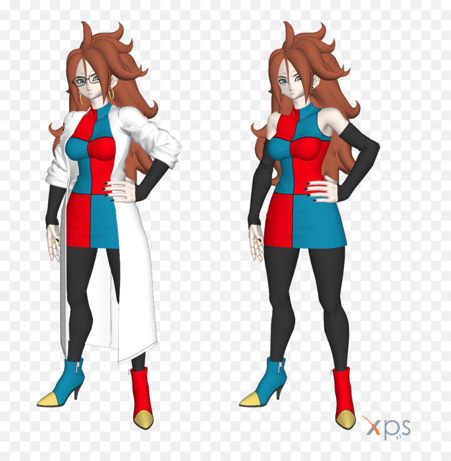 Dragon Ball Fighterz Xnalara - Mmd Android 21 Png,Android 21 Png