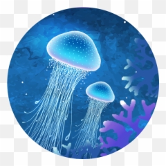 Elegant Jellyfish Apus 3d Live Wallpaper Apk 10 - Download Bioluminescence png
