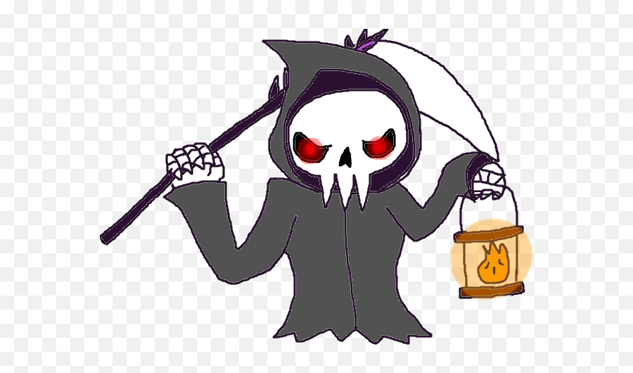Library Drawing Inks Grim Reaper - Cartoon Png,Grim Reaper Transparent