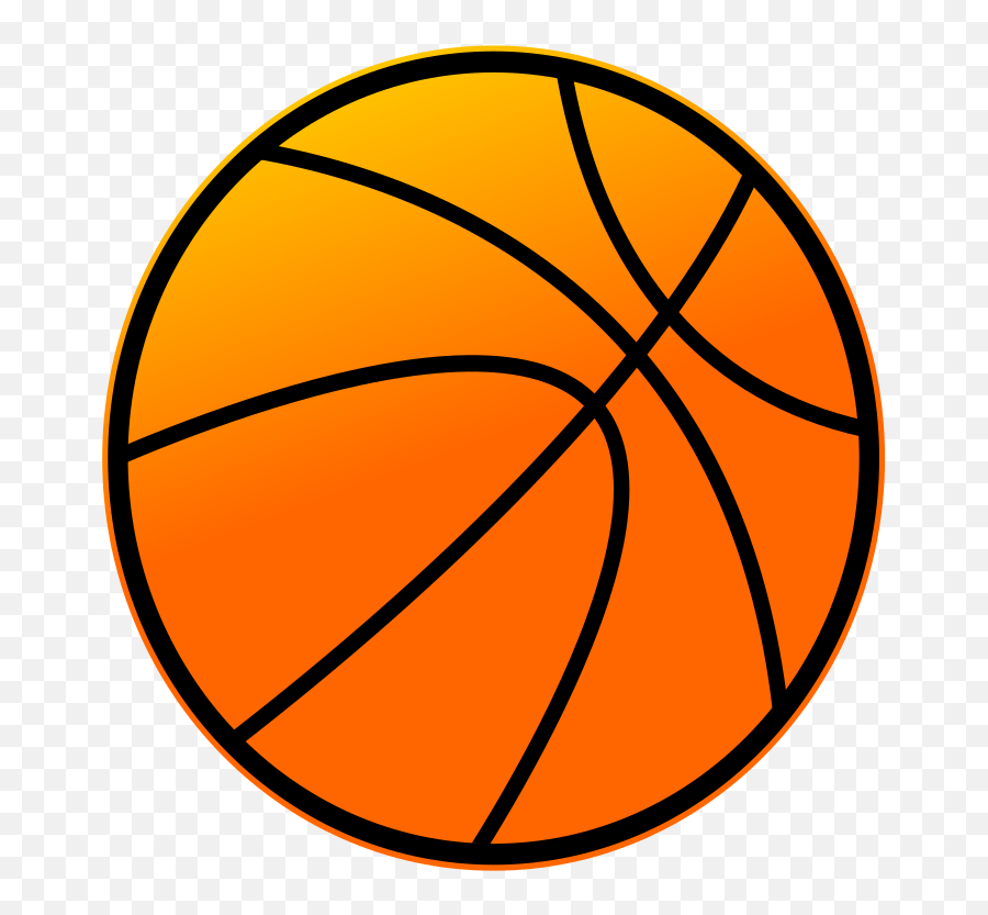 Basketball Icon - Openclipart Basketball Clip Art Png,Basketball Hoop Icon