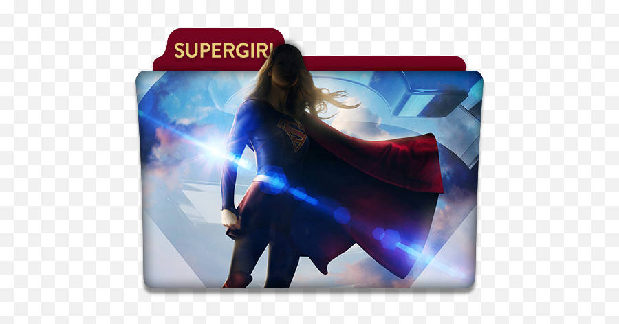 Folder Icon Ico - Supergirl Desktop Png,Supergirl Png