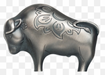 2021 Mighty Silver Ox Antiqued Coin Ebay - png
