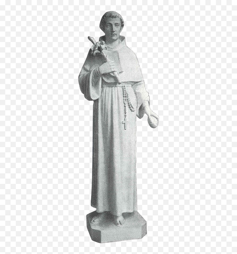 St Anthony Rosary Granite Statue Iv - Standing Png,Saint Philomena Icon