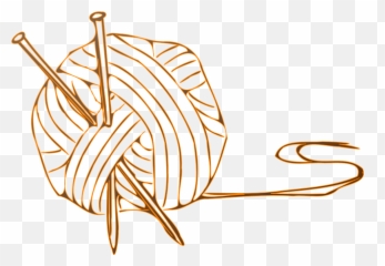 Free Png Knitting Needles And Yarn Transparent - Knitting Clip Art,Crochet Hook Png